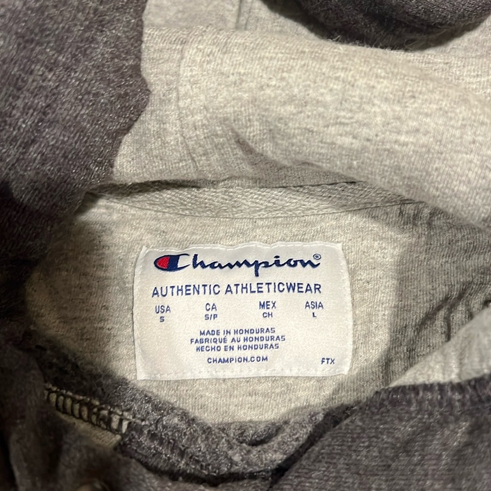 Dark gray Champion sweatshirt - Picture 2 of 3